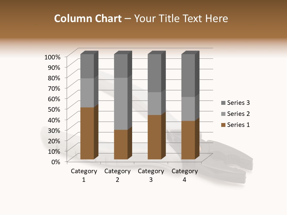 Plier White Hardware PowerPoint Template