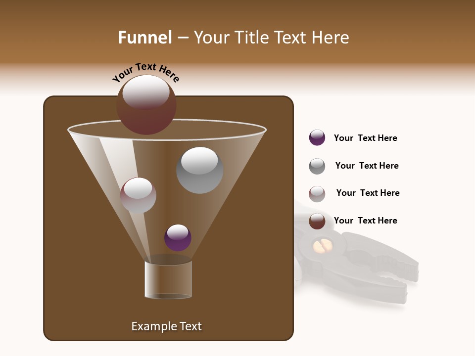 Plier White Hardware PowerPoint Template