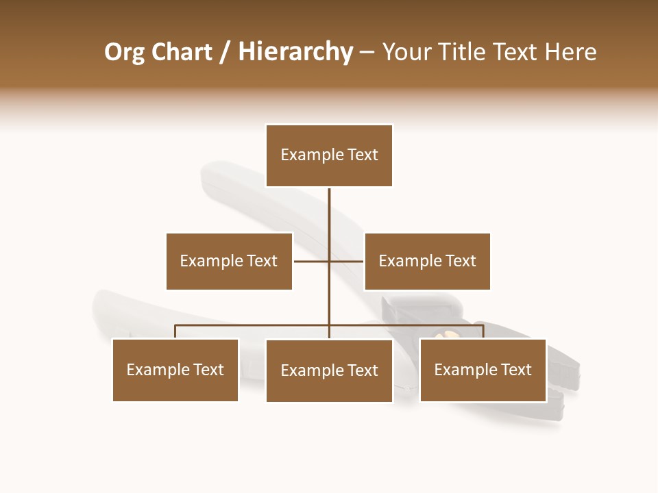 Plier White Hardware PowerPoint Template