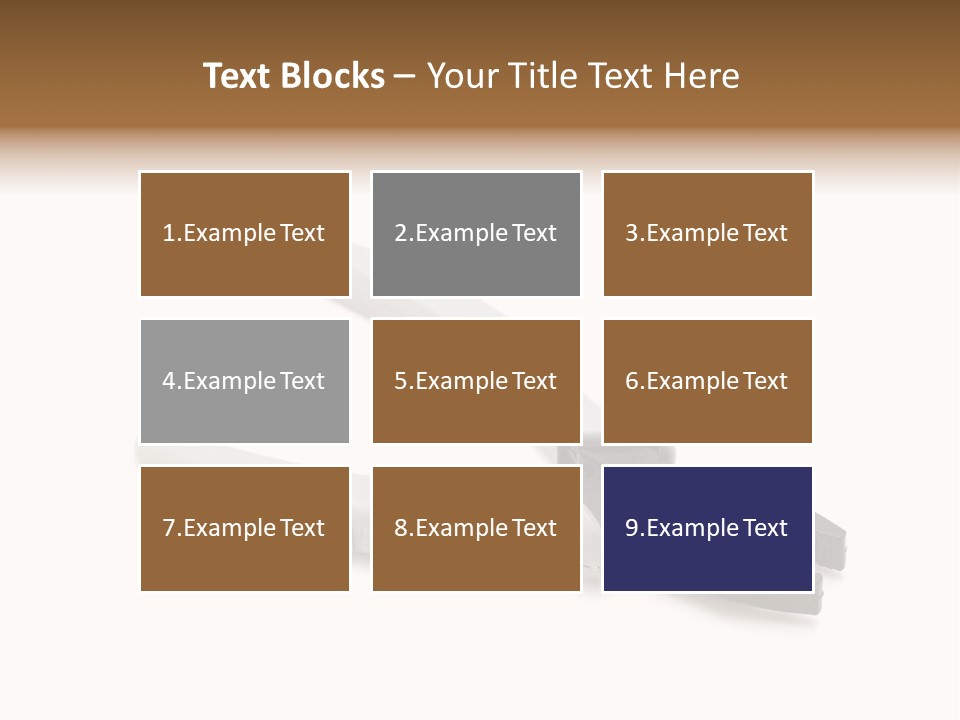 Plier White Hardware PowerPoint Template