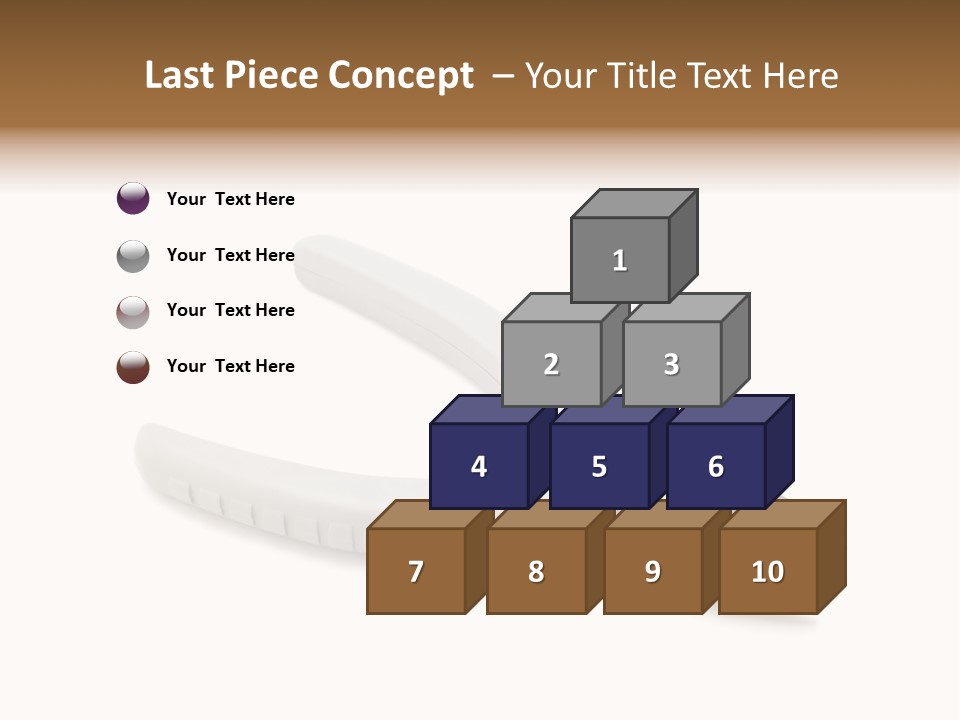 Plier White Hardware PowerPoint Template