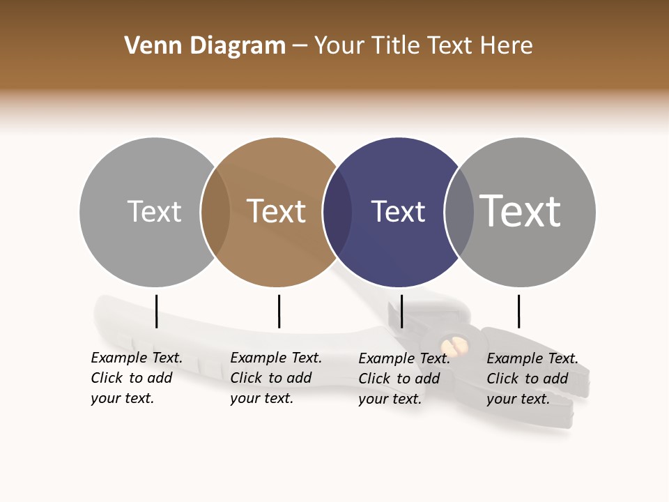 Plier White Hardware PowerPoint Template