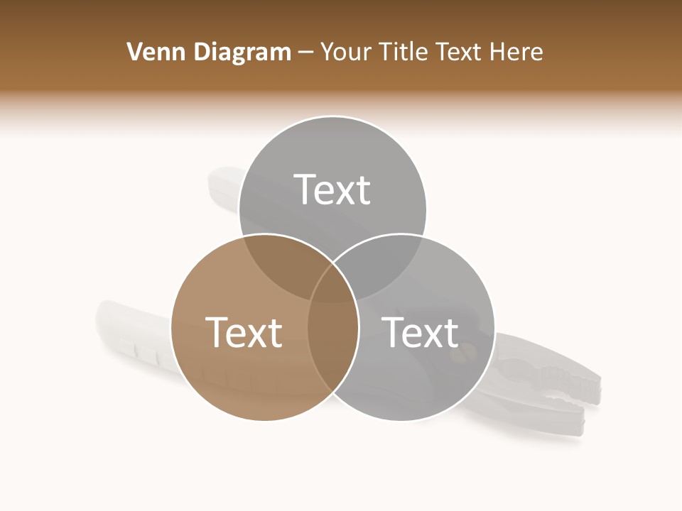 Plier White Hardware PowerPoint Template