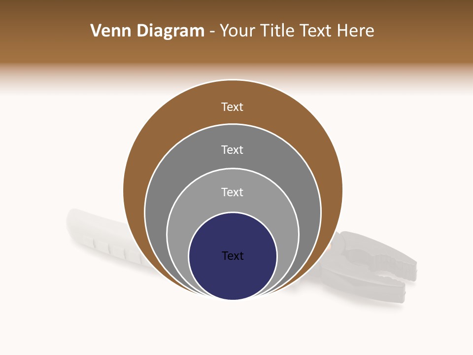 Plier White Hardware PowerPoint Template