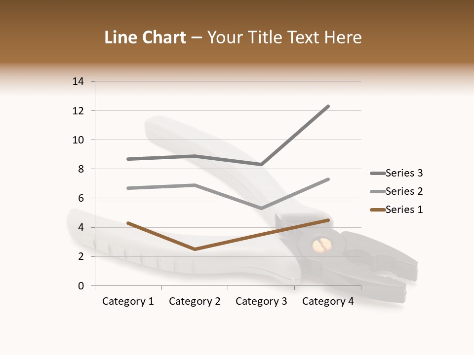 Plier White Hardware PowerPoint Template