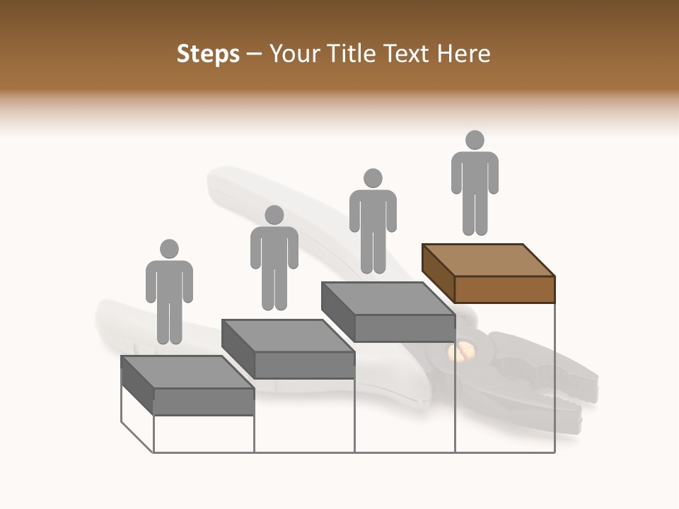 Plier White Hardware PowerPoint Template