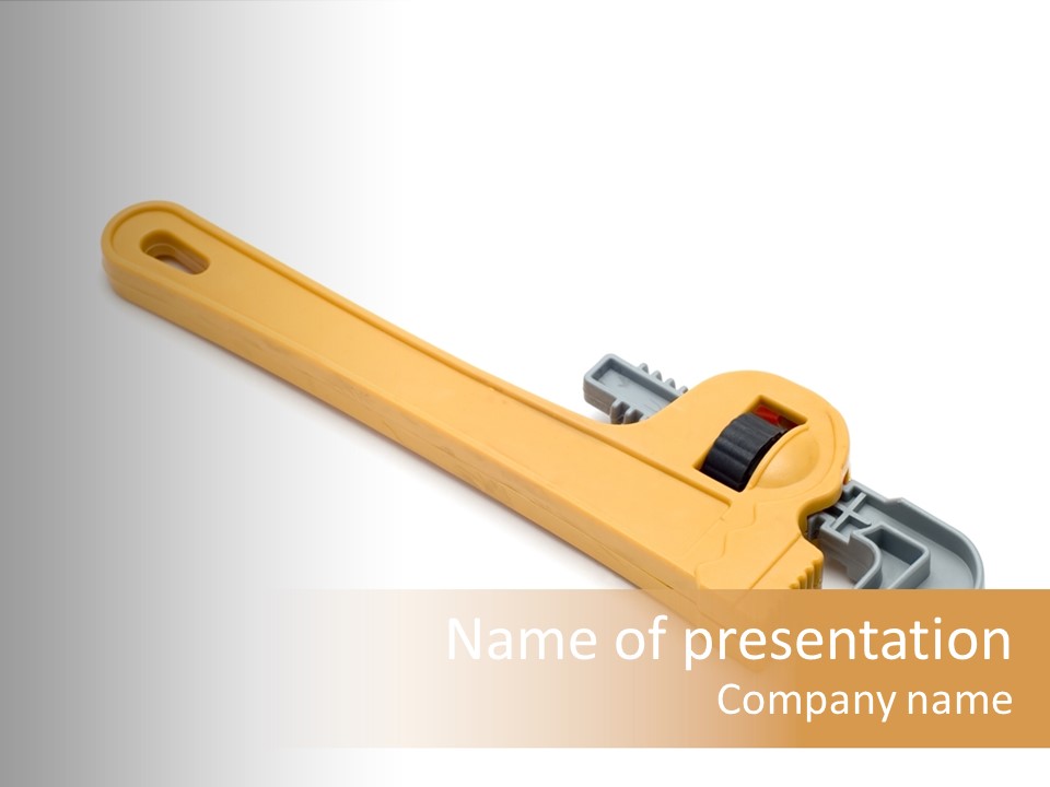 Repair Workshop Tool PowerPoint Template