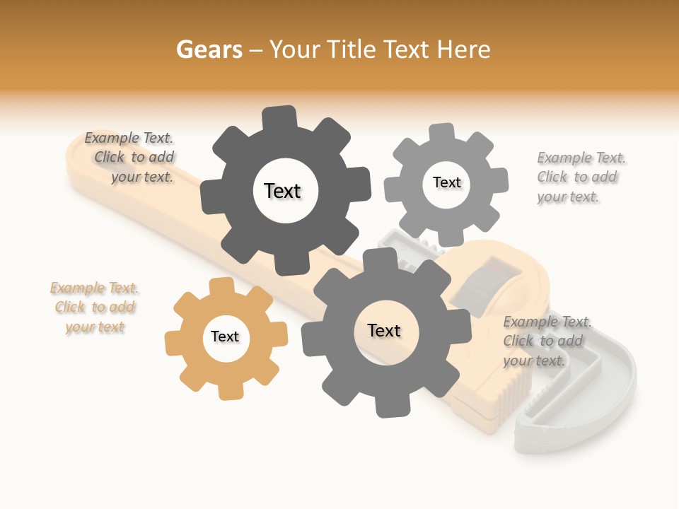 Repair Workshop Tool PowerPoint Template