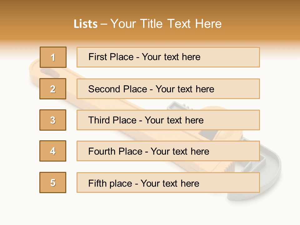 Repair Workshop Tool PowerPoint Template