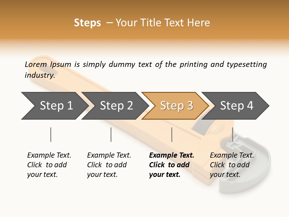 Repair Workshop Tool PowerPoint Template