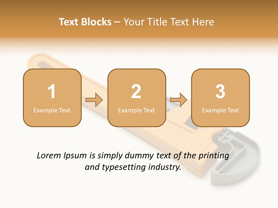 Repair Workshop Tool PowerPoint Template