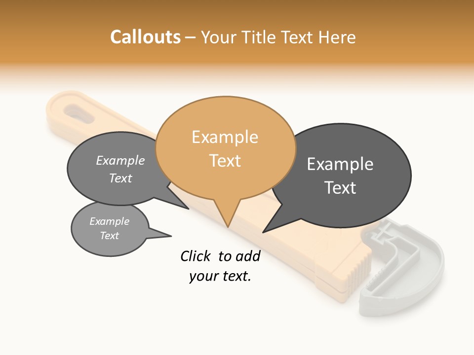 Repair Workshop Tool PowerPoint Template