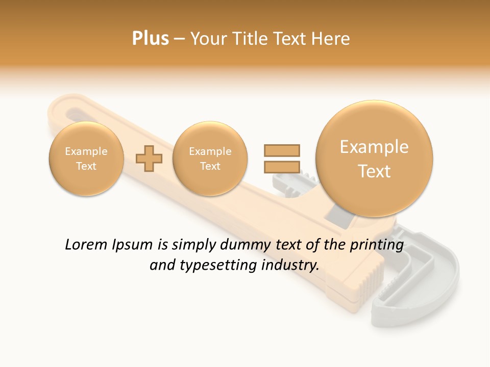 Repair Workshop Tool PowerPoint Template