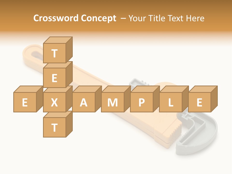 Repair Workshop Tool PowerPoint Template