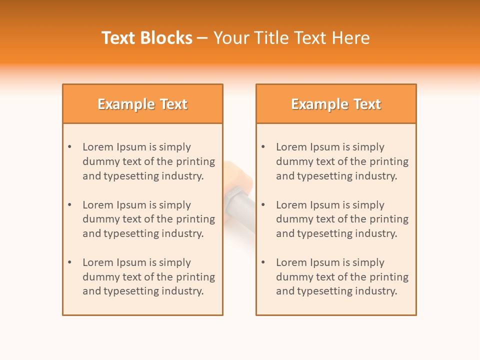 Object Repair Fix PowerPoint Template