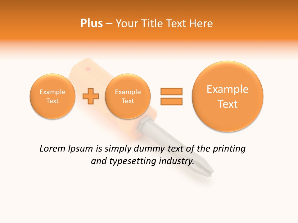 Object Repair Fix PowerPoint Template