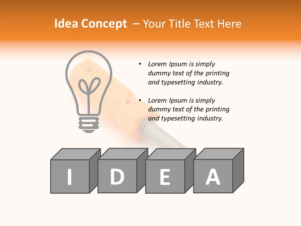 Object Repair Fix PowerPoint Template
