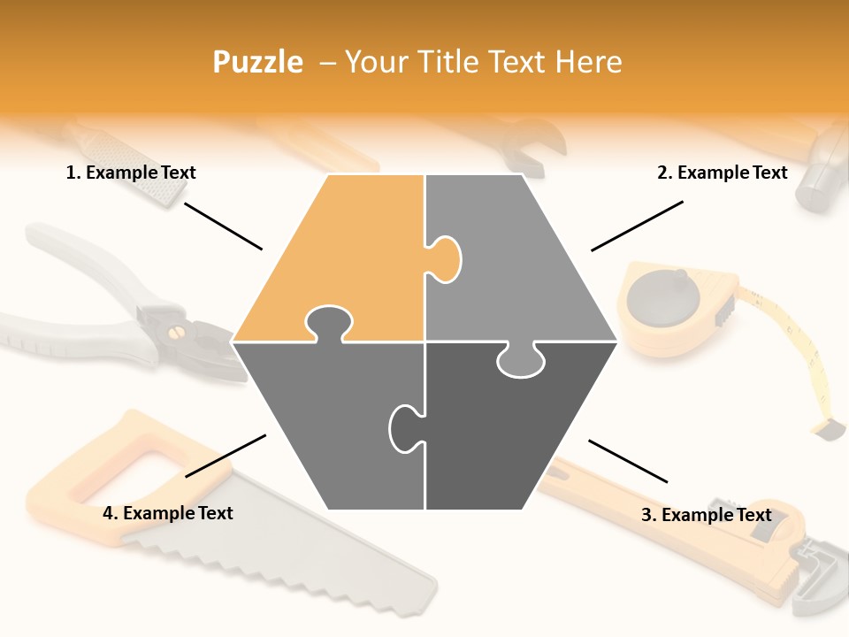 White Fix Model PowerPoint Template