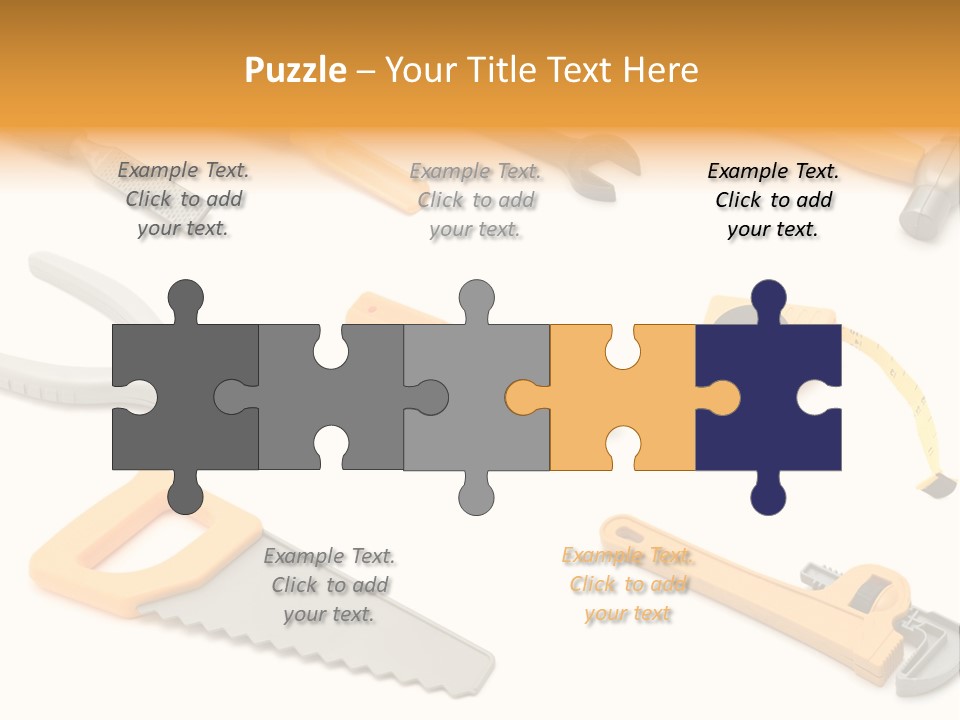White Fix Model PowerPoint Template