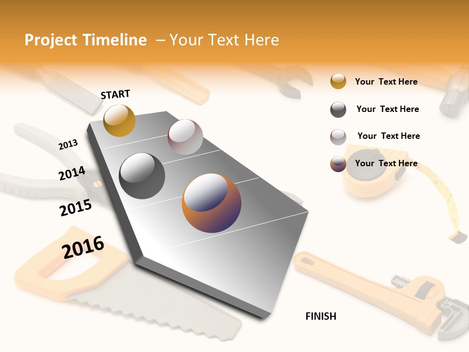 White Fix Model PowerPoint Template