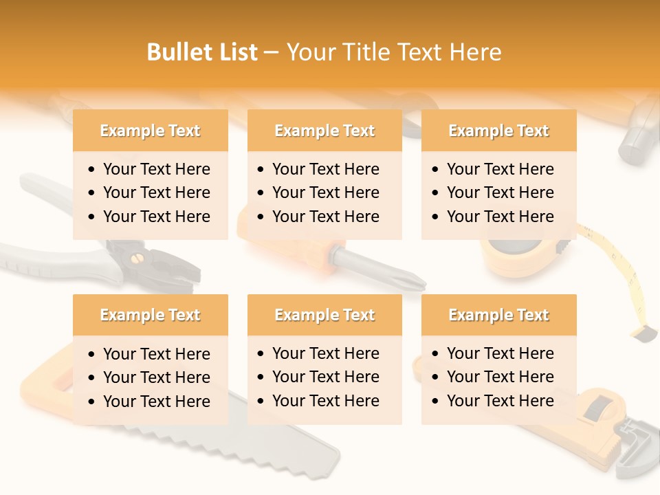 White Fix Model PowerPoint Template
