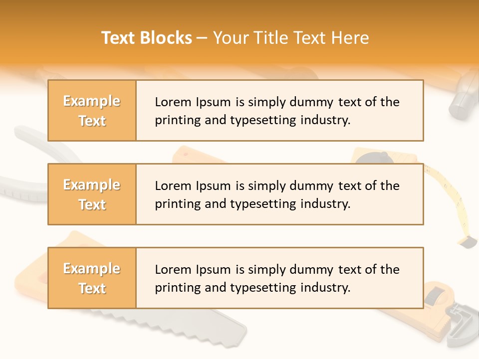 White Fix Model PowerPoint Template