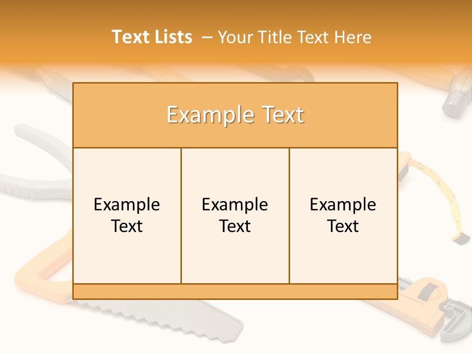 White Fix Model PowerPoint Template