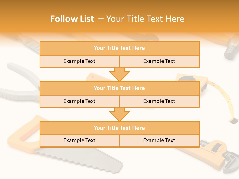 White Fix Model PowerPoint Template