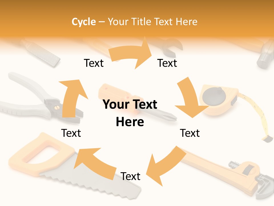 White Fix Model PowerPoint Template