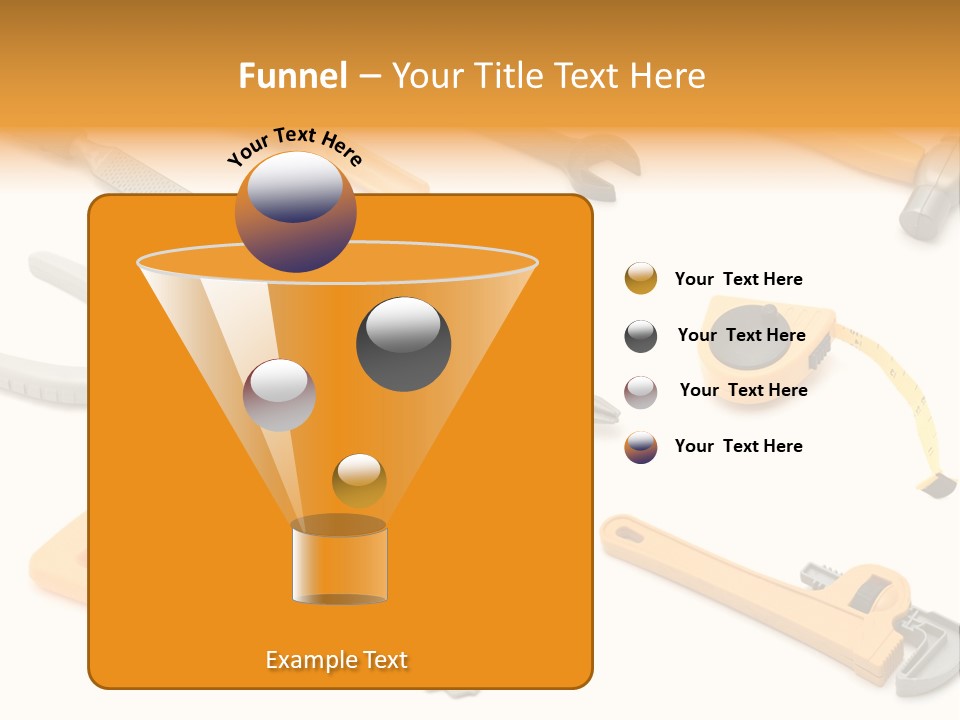 White Fix Model PowerPoint Template
