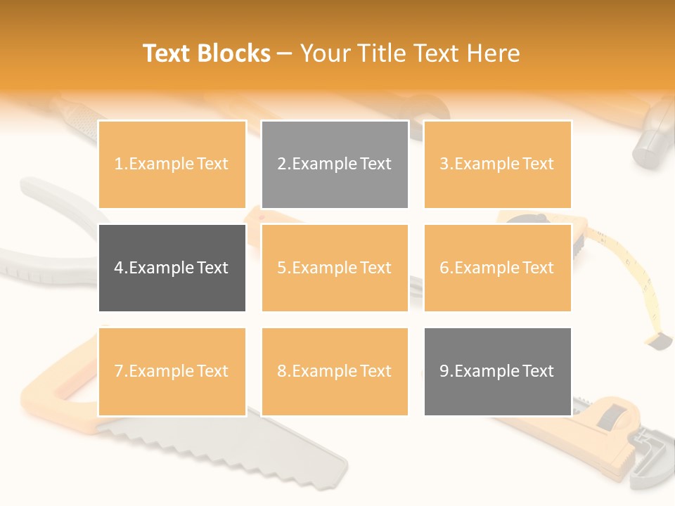 White Fix Model PowerPoint Template