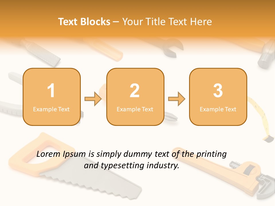 White Fix Model PowerPoint Template