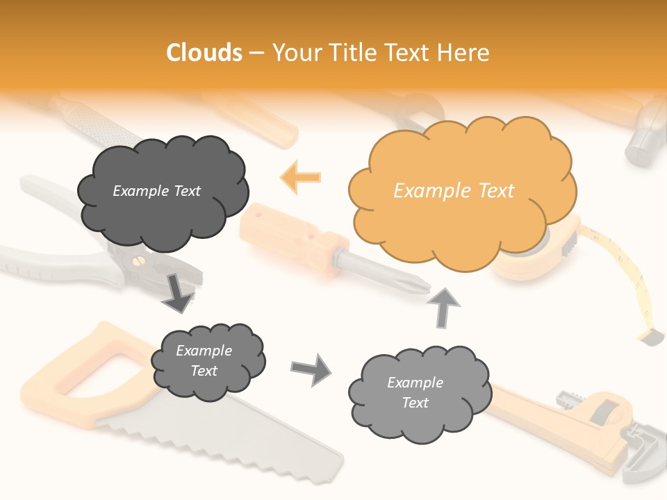 White Fix Model PowerPoint Template