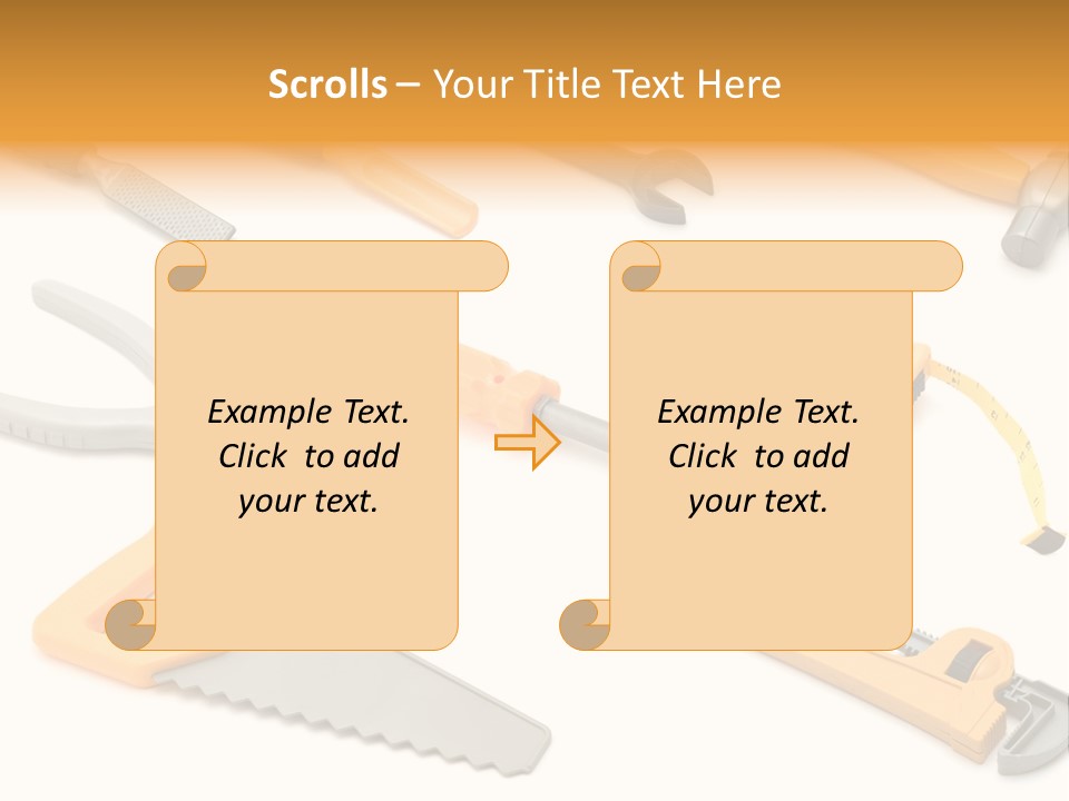 White Fix Model PowerPoint Template