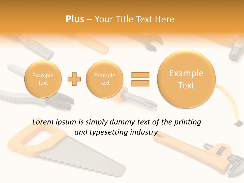 White Fix Model PowerPoint Template