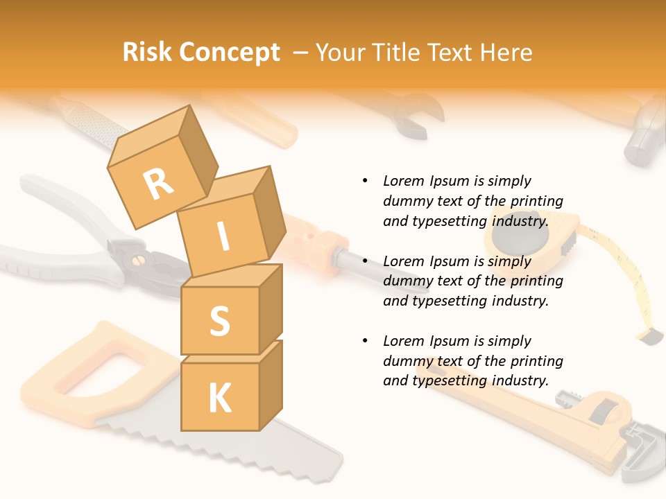 White Fix Model PowerPoint Template