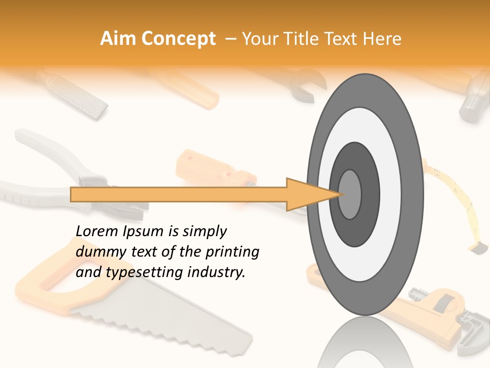 White Fix Model PowerPoint Template