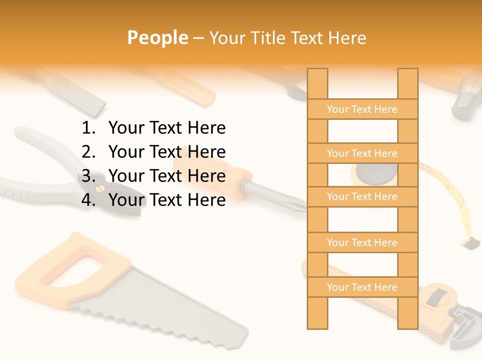 White Fix Model PowerPoint Template