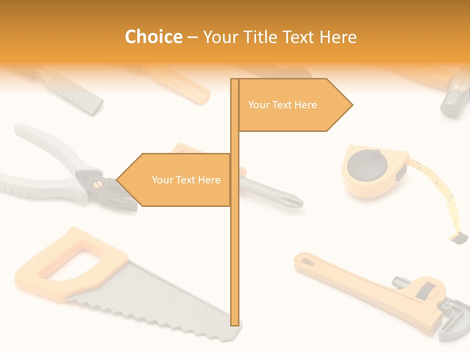 White Fix Model PowerPoint Template