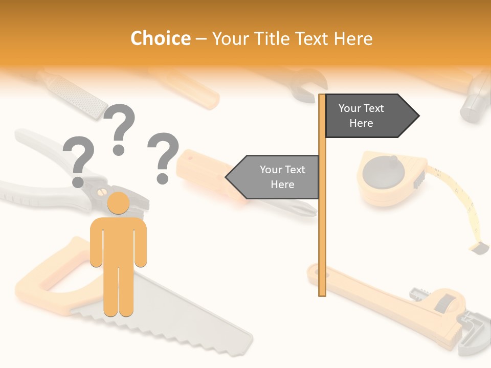 White Fix Model PowerPoint Template