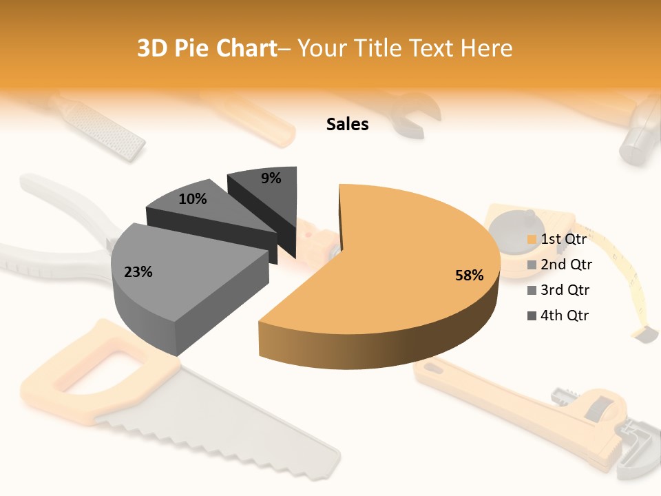 White Fix Model PowerPoint Template