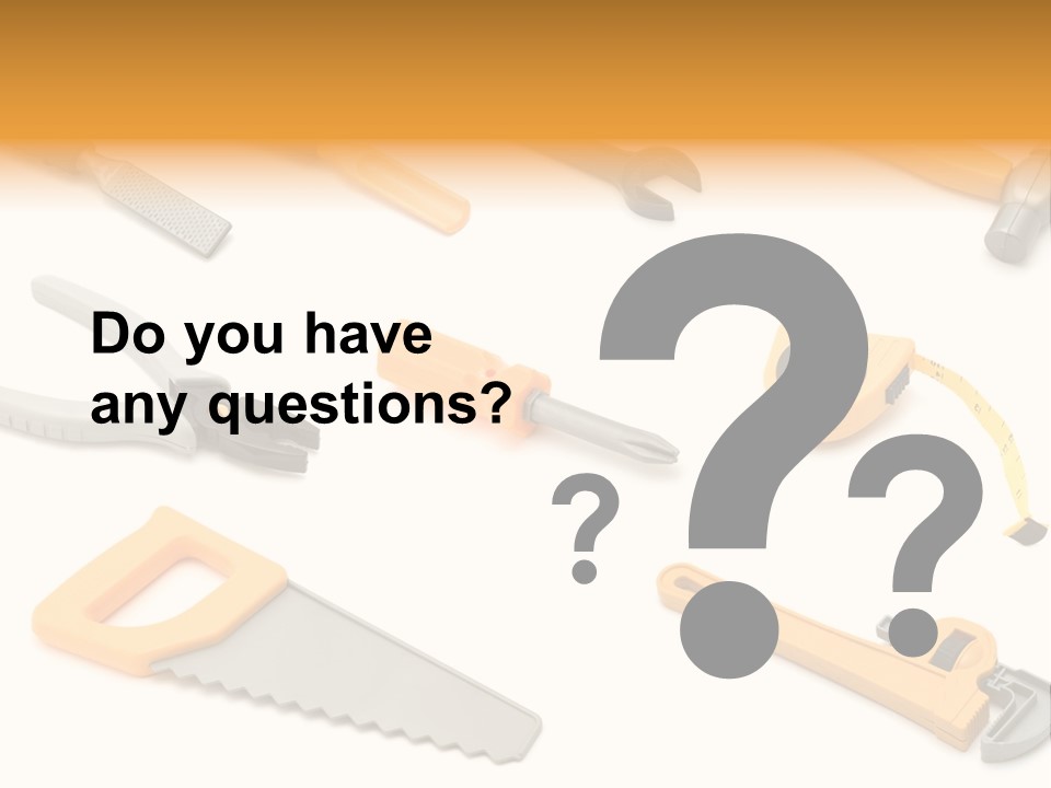 White Fix Model PowerPoint Template