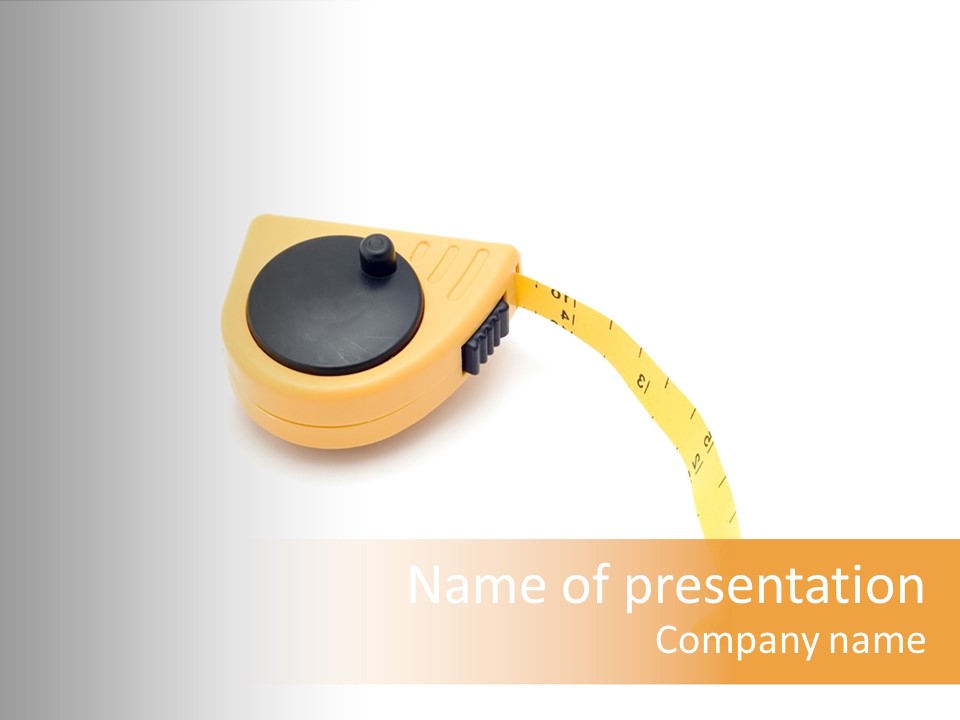 Instrument Kit White PowerPoint Template