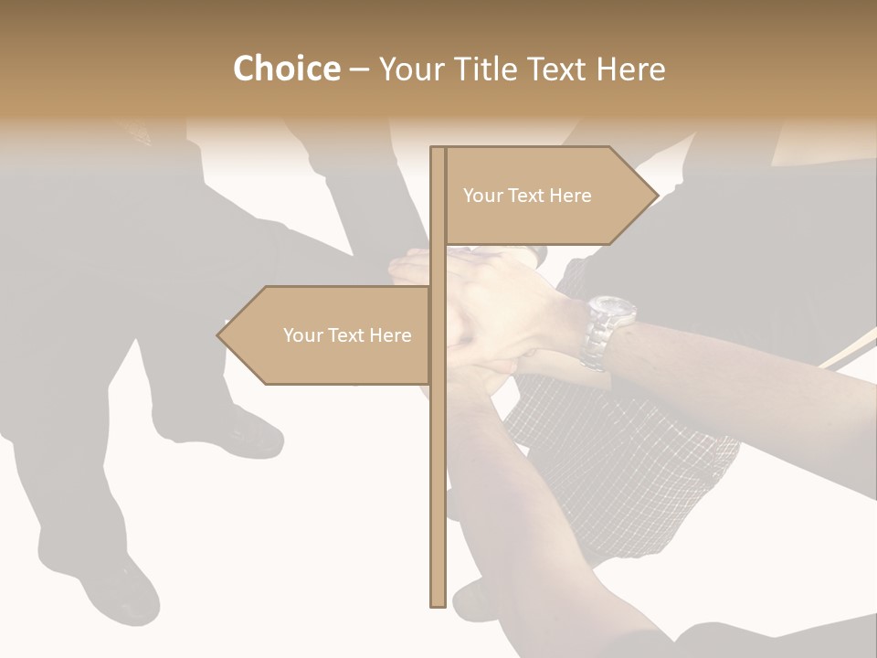 Choosing Masculin Girl PowerPoint Template