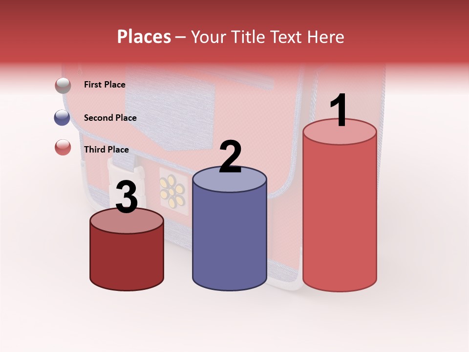 Preschool Girl Red PowerPoint Template