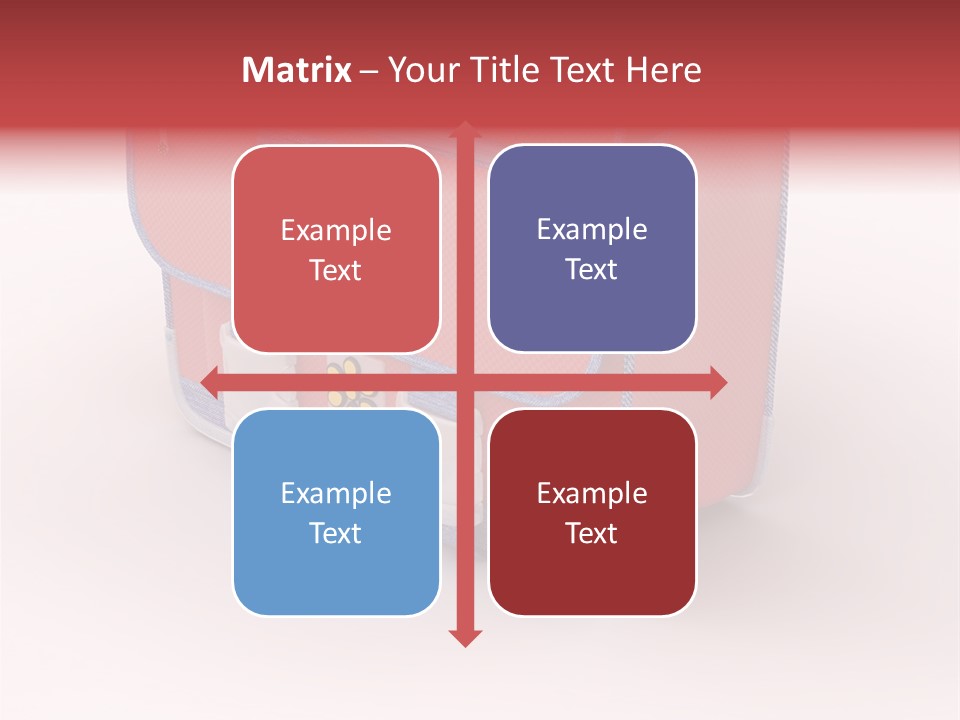 Preschool Girl Red PowerPoint Template