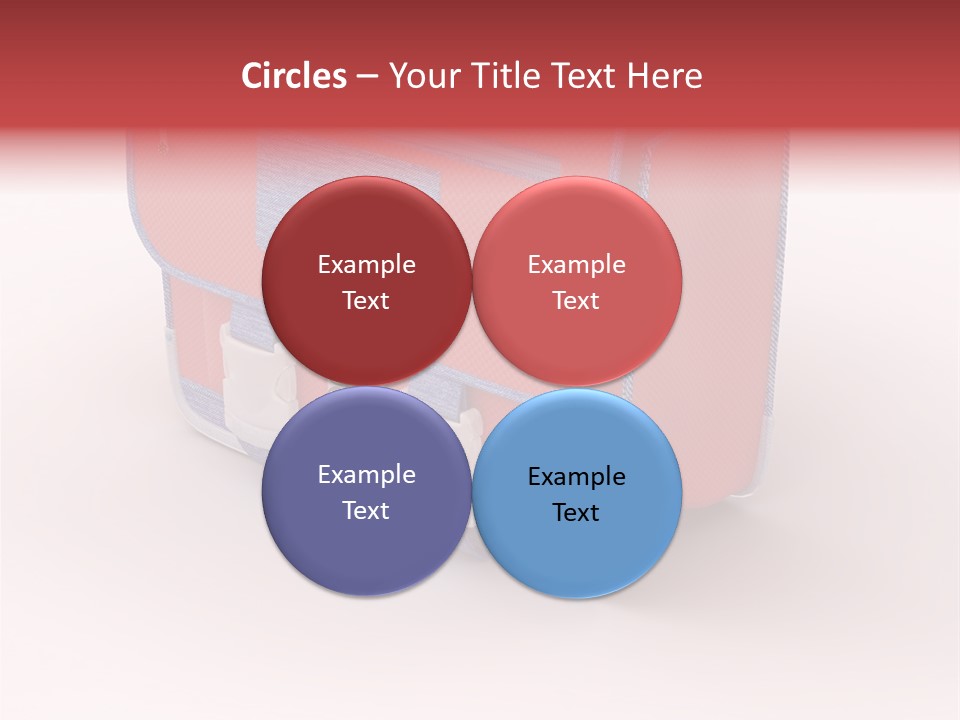 Preschool Girl Red PowerPoint Template