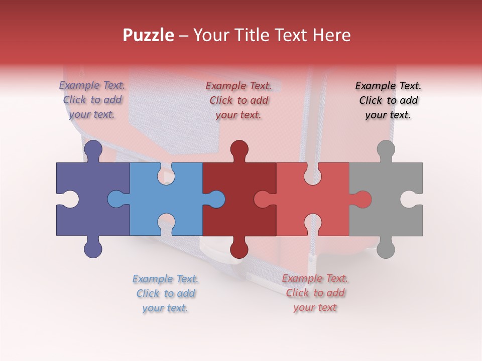 Preschool Girl Red PowerPoint Template