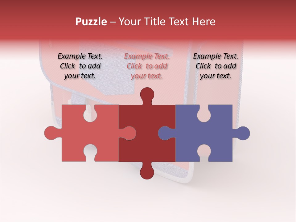 Preschool Girl Red PowerPoint Template