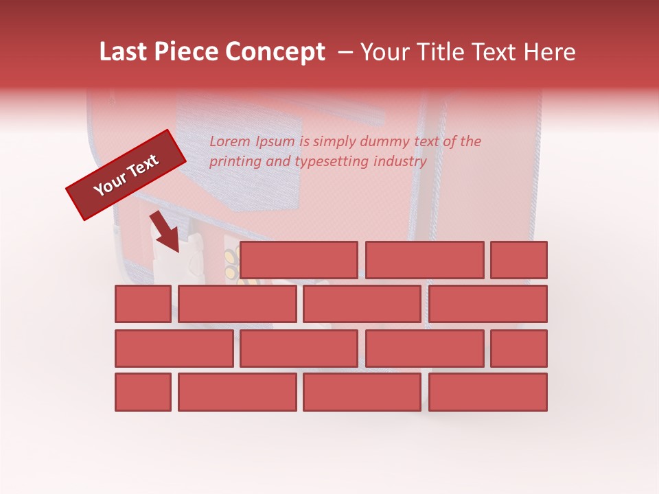 Preschool Girl Red PowerPoint Template